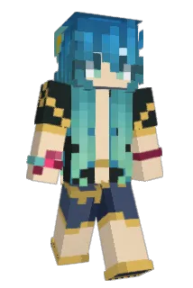 MizumiVTTV Minecraft avatar full body