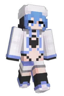 Mizusaur Minecraft avatar full body