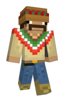 Mjaxks Minecraft avatar full body