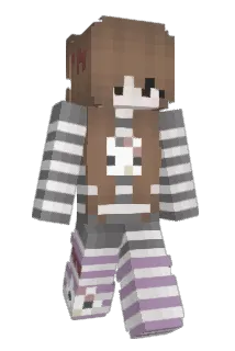 Mjchelle Minecraft avatar full body