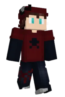 MlodyBako Minecraft avatar full body
