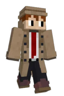 Mluno Minecraft avatar full body