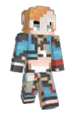 MoTuoBa Minecraft avatar full body