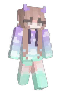 MochiMooncake Minecraft avatar full body