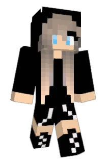 Mochileines Minecraft avatar full body
