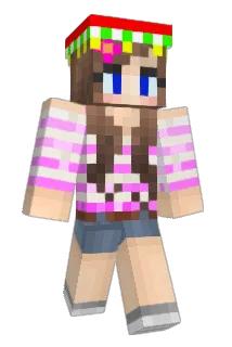 Mochlo Minecraft avatar full body