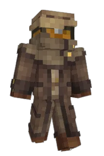 Modificable Minecraft avatar full body