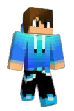 Moechtegamer Minecraft avatar full body