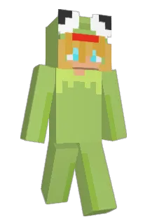Moistest Minecraft avatar full body