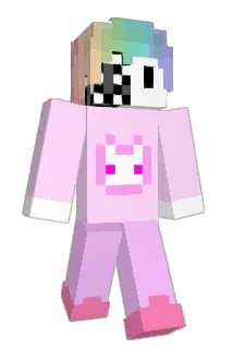 Mokiu Minecraft avatar full body
