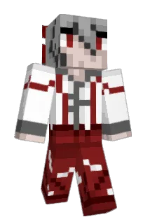 Mokou_Fujiwara Minecraft avatar full body