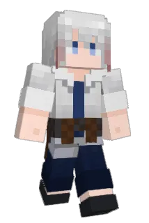 Mokou_Kirito Minecraft avatar full body