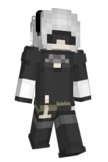 Mokukiridashi Minecraft avatar full body