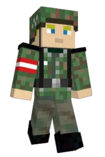 MolleMeister Minecraft avatar full body