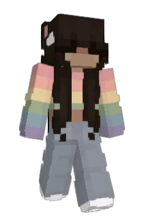 Mollypooh Minecraft avatar full body