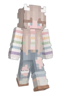 Mollyyreece Minecraft avatar full body