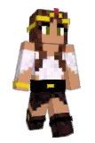 Molyglotty Minecraft avatar full body