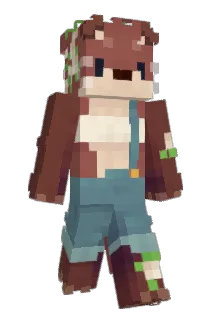 MomiziInubashiri Minecraft avatar full body