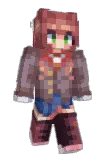 Mommy_Monika Minecraft avatar full body