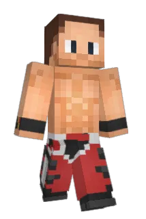 Momocrunch Minecraft avatar full body
