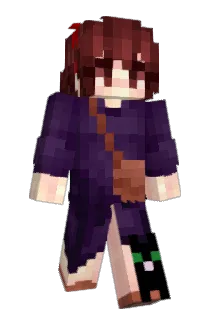 Momothewitch Minecraft avatar full body