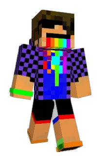 Momoyoko Minecraft avatar full body