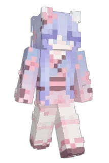 MonaCat0x0 Minecraft avatar full body