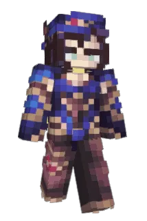 MonaMain Minecraft avatar full body