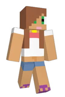 Monaaaaaa Minecraft avatar full body