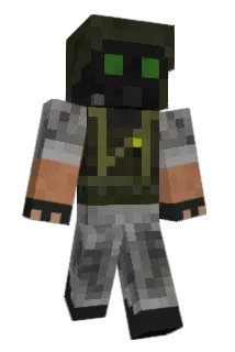 Monasou Minecraft avatar full body