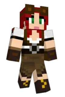 Mondharfe Minecraft avatar full body