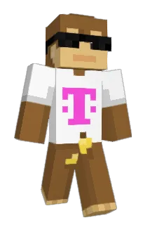 Moneky Minecraft avatar full body