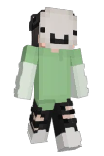 Monewz Minecraft avatar full body