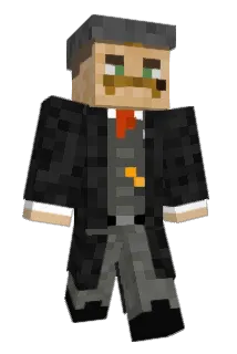 Moneyagent Minecraft avatar full body