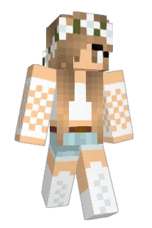 Mongolid Minecraft avatar full body