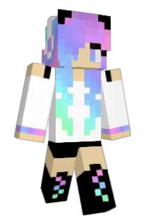 MonicaCoolFire Minecraft avatar full body