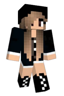 MonikaU Minecraft avatar full body