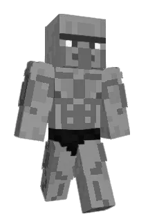 MonitoWarrior Minecraft avatar full body