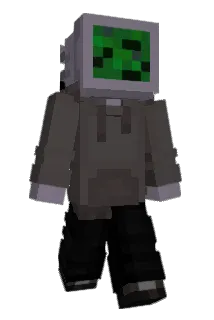 MonitorFuzz Minecraft avatar full body