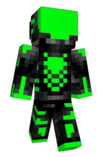 Monitorable Minecraft avatar full body