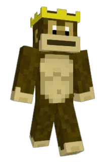Monke1S Minecraft avatar full body