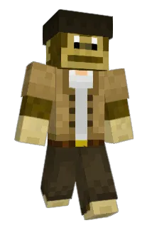 Monke Minecraft avatar full body