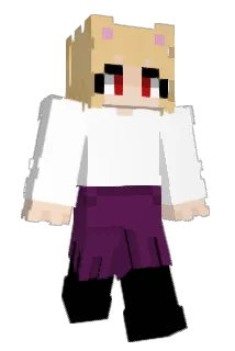 MonkeBossu Minecraft avatar full body