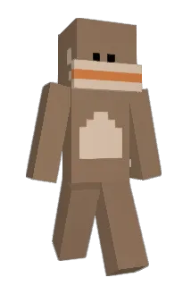 MonkeGod Minecraft avatar full body
