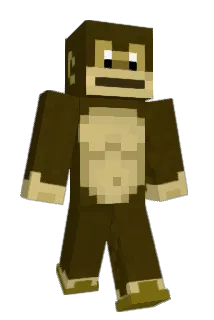 Monkets Minecraft avatar full body