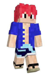 MonkeyDGinger Minecraft avatar full body