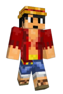MonkeyTheRuffy Minecraft avatar full body