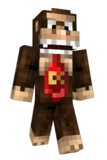 Monkeyb00y Minecraft avatar full body