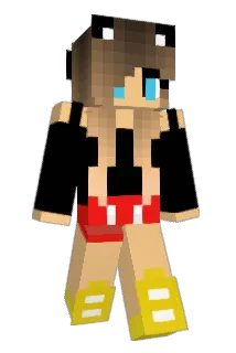 Monkmoo Minecraft avatar full body