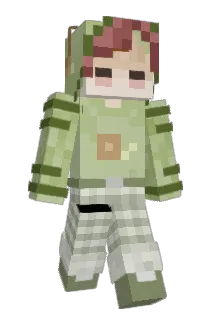 Monlogo Minecraft avatar full body